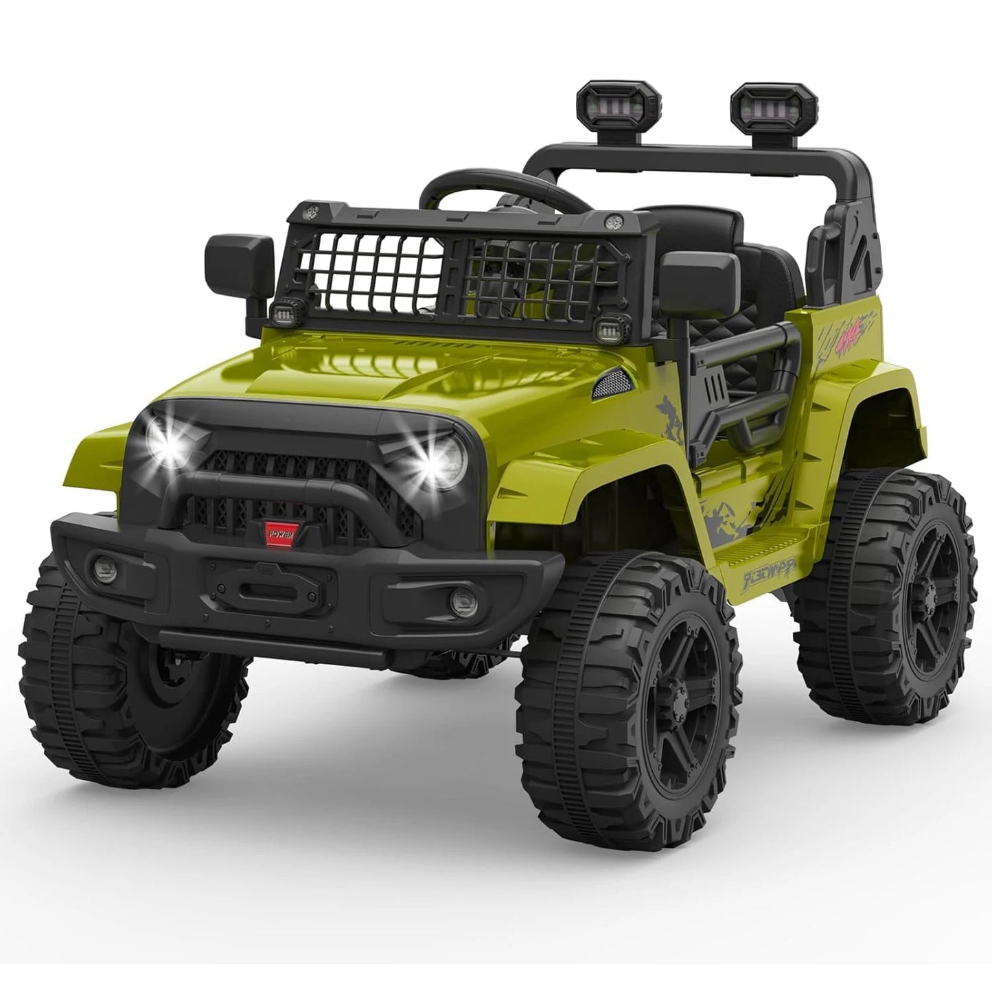 Elektro Auto Geländewagen Grün