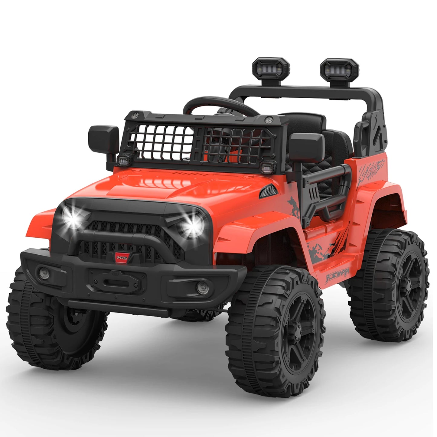 Elektro Auto Geländewagen Rot