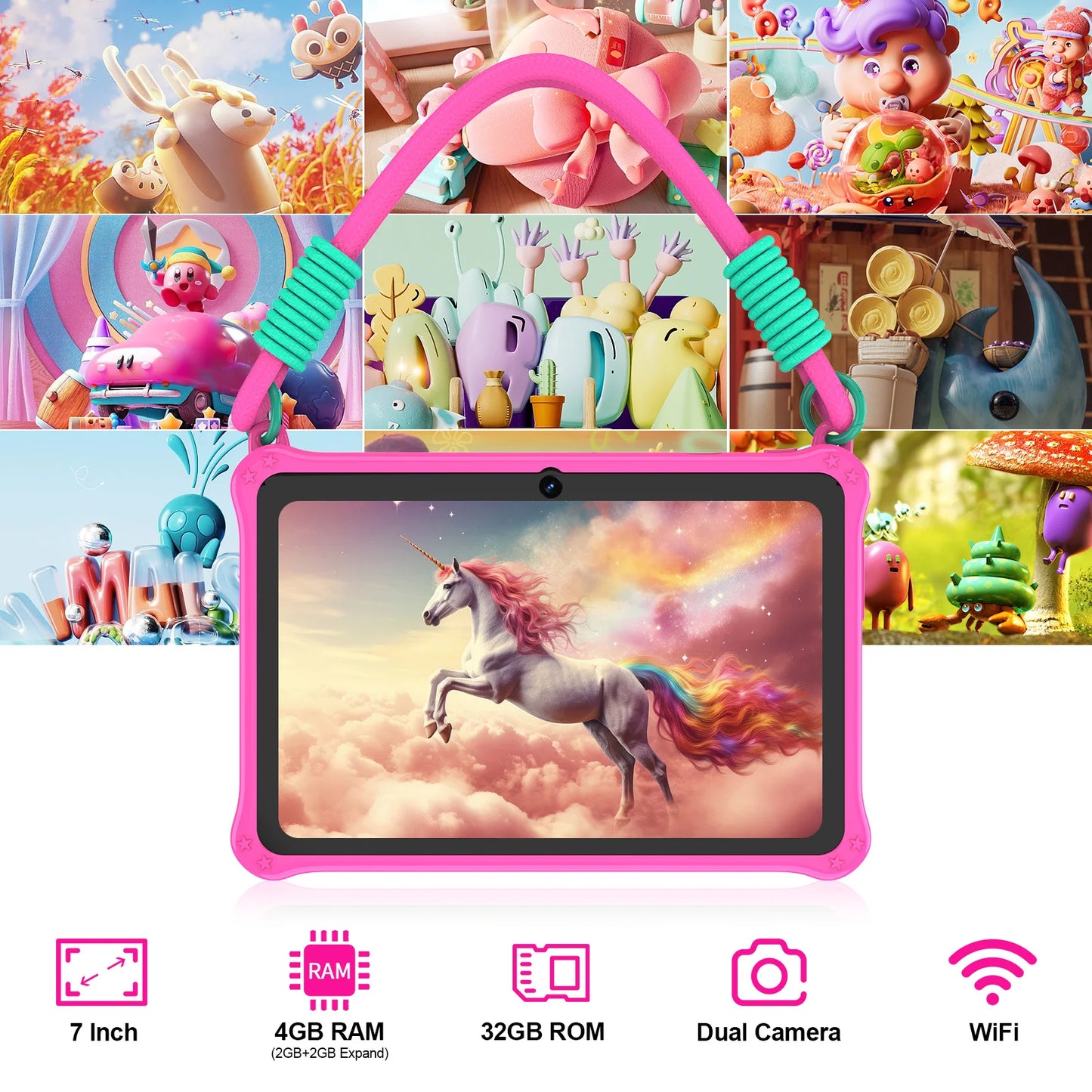 7 Zoll Kinder Tablet