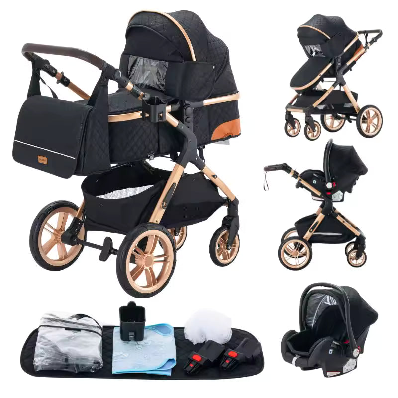 X1 Premium Line Schwarz 3in1 Set