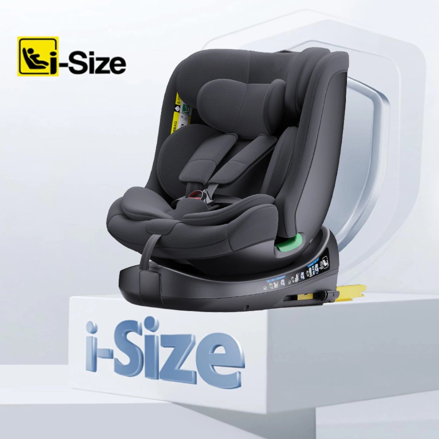 Autositz 0-12 Jahre mit ISOFIX