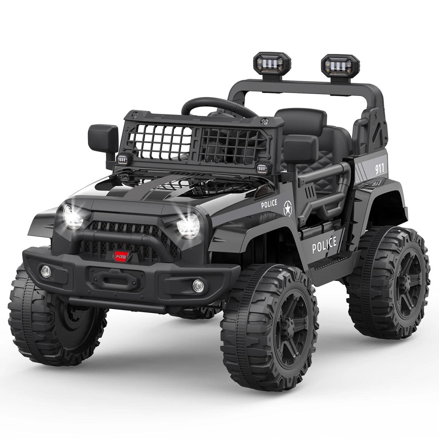 Elektro Auto Geländewagen Schwarz