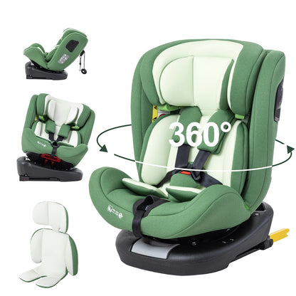 360 Grad Kindersitz mit ISOFIX 40-150cm ( 0-12 Jahre, 0-36 kg)