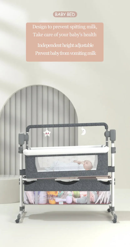 Multifunctional  3-in-1 Electric Baby Beistellbett