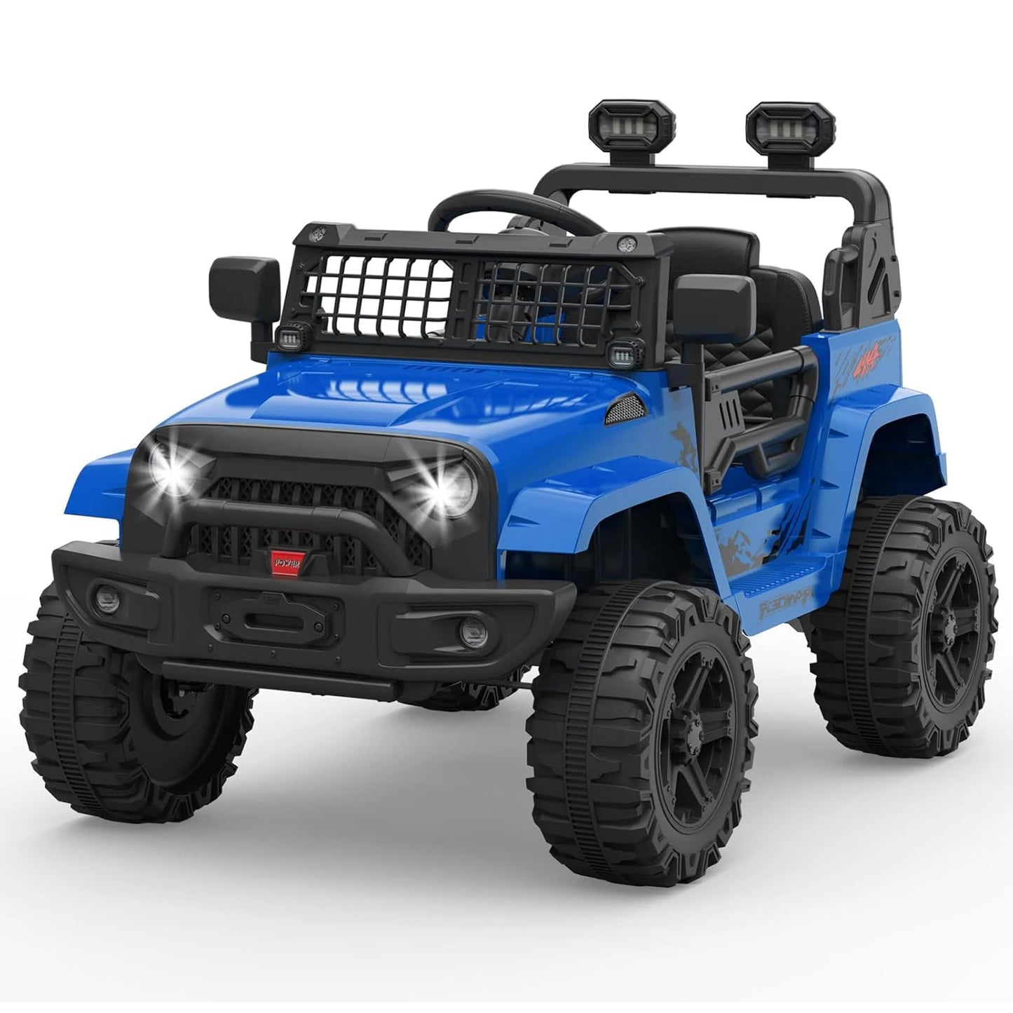 Elektro Auto Geländewagen Blau
