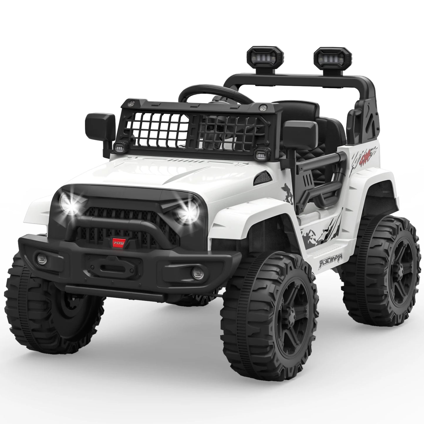 Elektro Auto Geländewagen Weiß