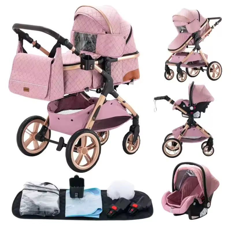 X1 Premium Line Rosa 3in1 Set